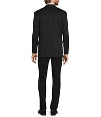 Hart Schaffner Marx Classic Fit Solid Black Wool Blend Sport Coat