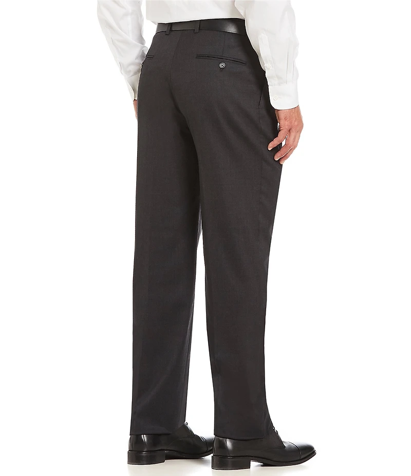 Hart Schaffner Marx Chicago Classic Fit Pleated Solid 2-Piece Suit