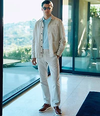 Hart Schaffner Marx Flat Front Garment Dyed Chino Pants