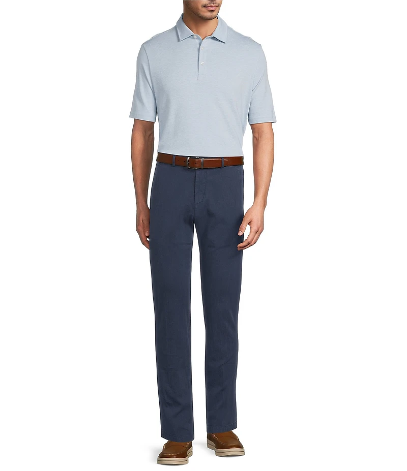 Hart Schaffner Marx Flat Front Garment Dyed Chino Pants