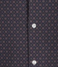 Hart Schaffner Marx Hart's Holiday Collection Long Sleeve 4FLEX Geo Sport Shirt