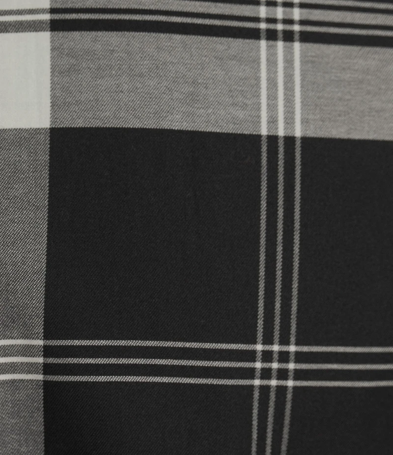 Hart Schaffner Marx Hart's Holiday Collection Long Sleeve Spread Collar Plaid Sport Shirt