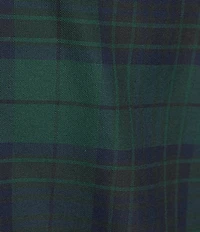 Hart Schaffner Marx Hart's Holiday Collection Long Sleeve Spread Collar Plaid Sport Shirt