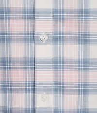 Hart Schaffner Marx Long Sleeve Plaid Print Button Front Shirt