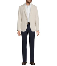 Hart Schaffner Marx Long Sleeve Solid HartFlex Blazer