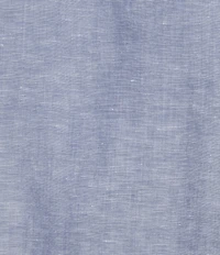 Hart Schaffner Marx Long Sleeve Solid Linen Button Front Shirt