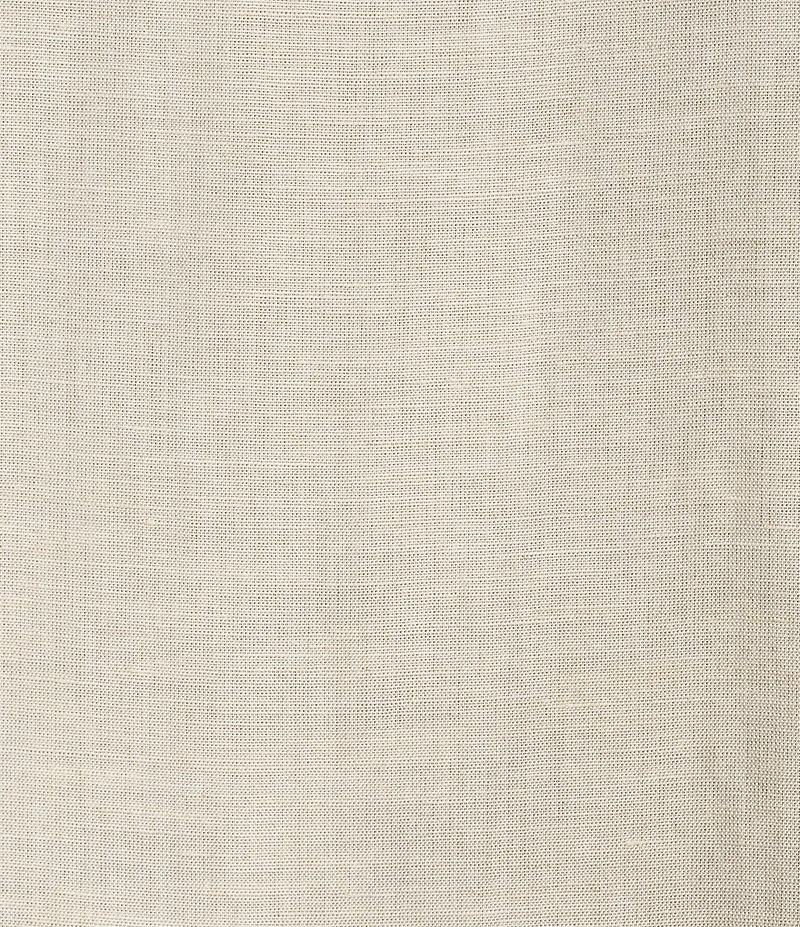 Hart Schaffner Marx Long Sleeve Solid Linen Button Front Shirt