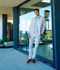 Hart Schaffner Marx Long Sleeve Solid Shirt Jacket