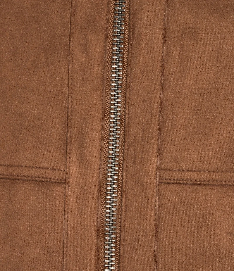 Hart Schaffner Marx Long Sleeve Westwood Faux Suede Jacket