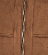 Hart Schaffner Marx Long Sleeve Westwood Faux Suede Jacket