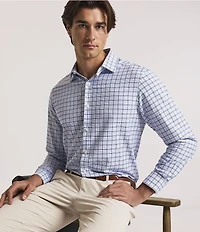 Hart Schaffner Marx Luxury Performance Multi Check Woven Sport Shirt