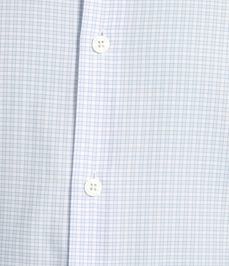 Hart Schaffner Marx Luxury Performance Long Sleeve Small Check Woven Shirt
