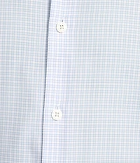 Hart Schaffner Marx Luxury Performance Long Sleeve Small Check Woven Shirt