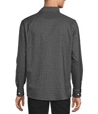 Hart Schaffner Marx Luxury Performance Tattersall Check Woven Sport Shirt
