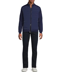 Hart Schaffner Marx Luxury Performance Quilted Full Zip