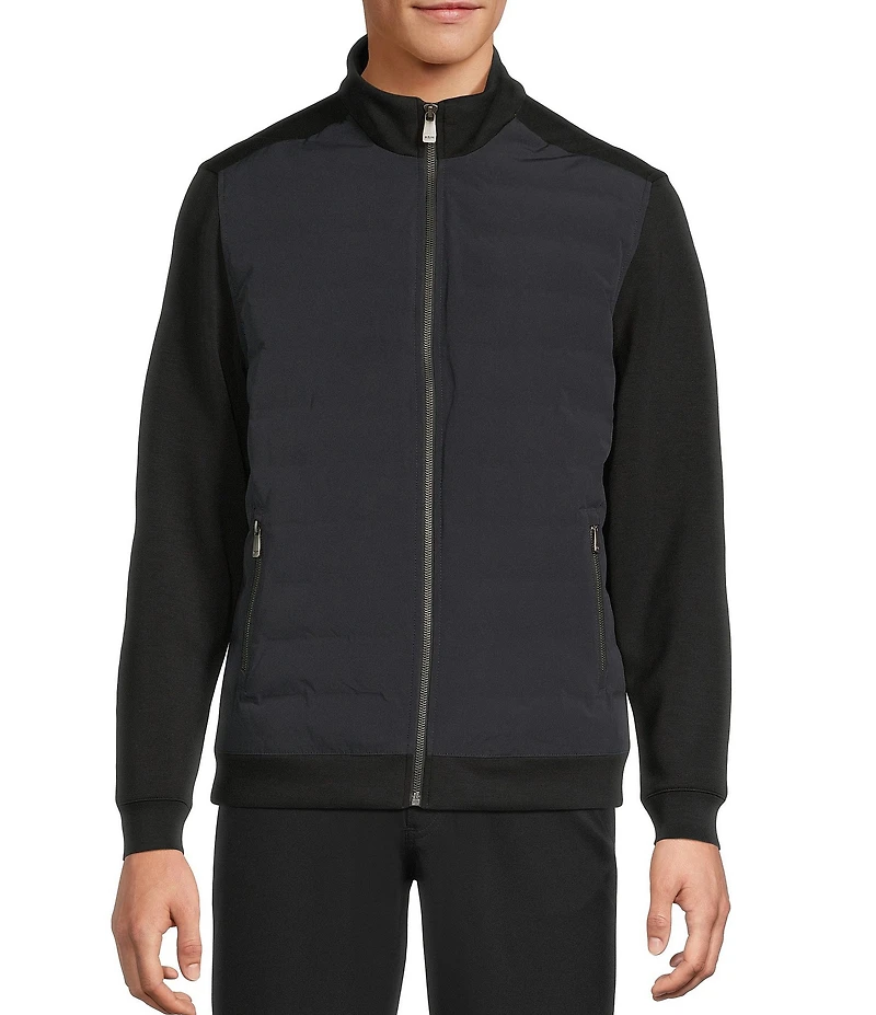 Hart Schaffner Marx Luxury Performance Quilted Full Zip