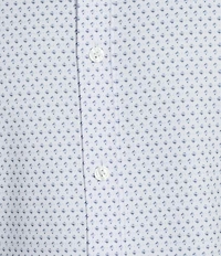 Hart Schaffner Marx Luxury Performance Short Sleeve Diamond Print Shirt