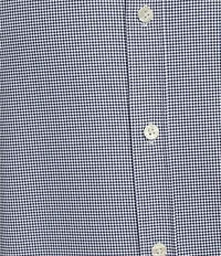 Hart Schaffner Marx Luxury Performance Short Sleeve Houndstooth Coatfront Shirt