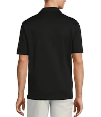 Hart Schaffner Marx Luxury Performance Short Sleeve Solid Polo Shirt