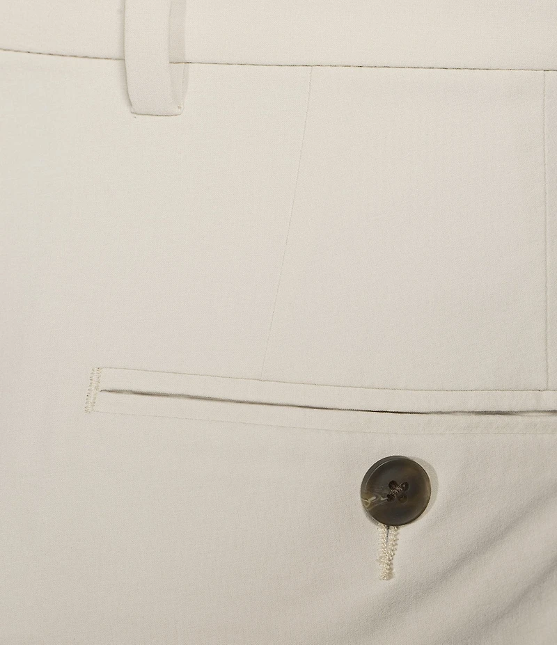 Hart Schaffner Marx Luxury Performance Solid Straight Shorts