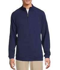 Hart Schaffner Marx Luxury Performance Textured Quarter Zip