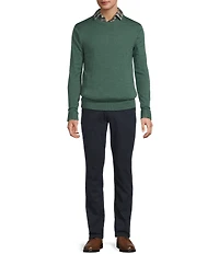 Hart Schaffner Marx Merino Wool Crew Sweater