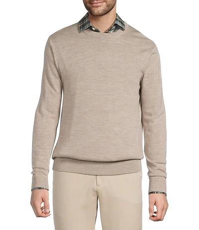 Hart Schaffner Marx Merino Wool Crew Sweater