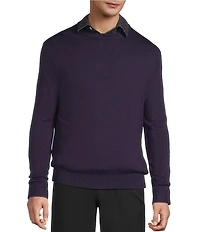 Hart Schaffner Marx Merino Wool Crew Sweater