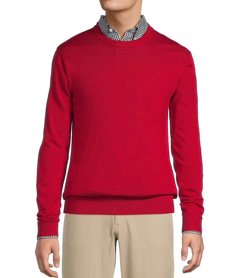 Hart Schaffner Marx Merino Wool Crew Sweater
