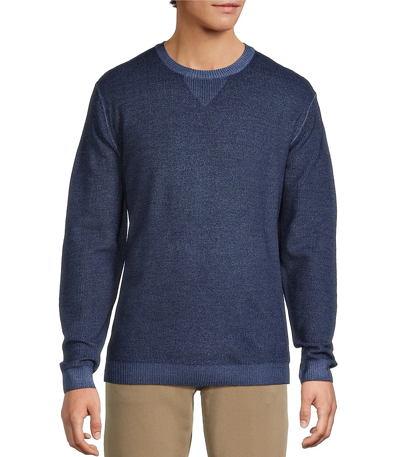 Hart Schaffner Marx Merino Wool Crew Neck Sweater