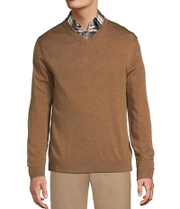 Hart Schaffner Marx Merino Wool V-Neck Sweater