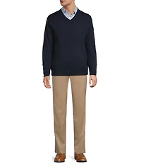 Hart Schaffner Marx Merino Wool V-Neck Sweater