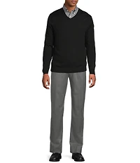 Hart Schaffner Marx Merino Wool V-Neck Sweater