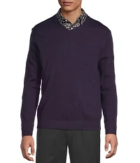 Hart Schaffner Marx Merino Wool V-Neck Sweater