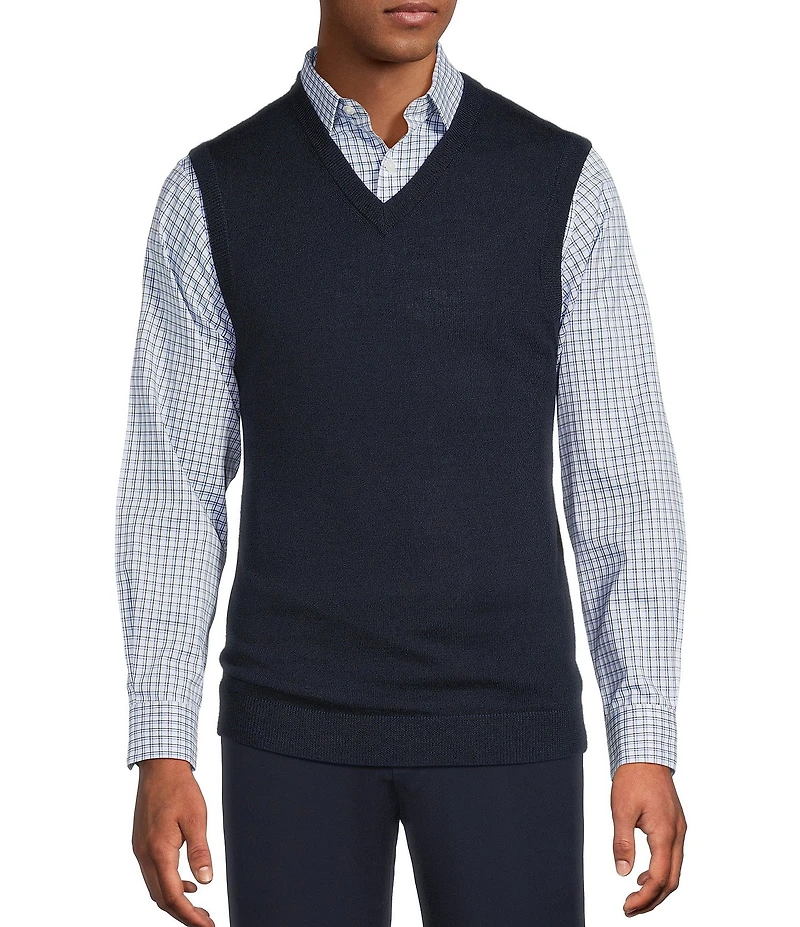 Hart Schaffner Marx Merino Wool Vest