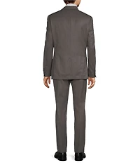 Hart Schaffner Marx Modern-Fit Flat-Front Solid 2-Piece Suit