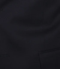 Hart Schaffner Marx Modern Fit Solid Navy Wool Blend Sportcoat