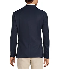 Hart Schaffner Marx Modern Fit Solid Wool Blend Blazer