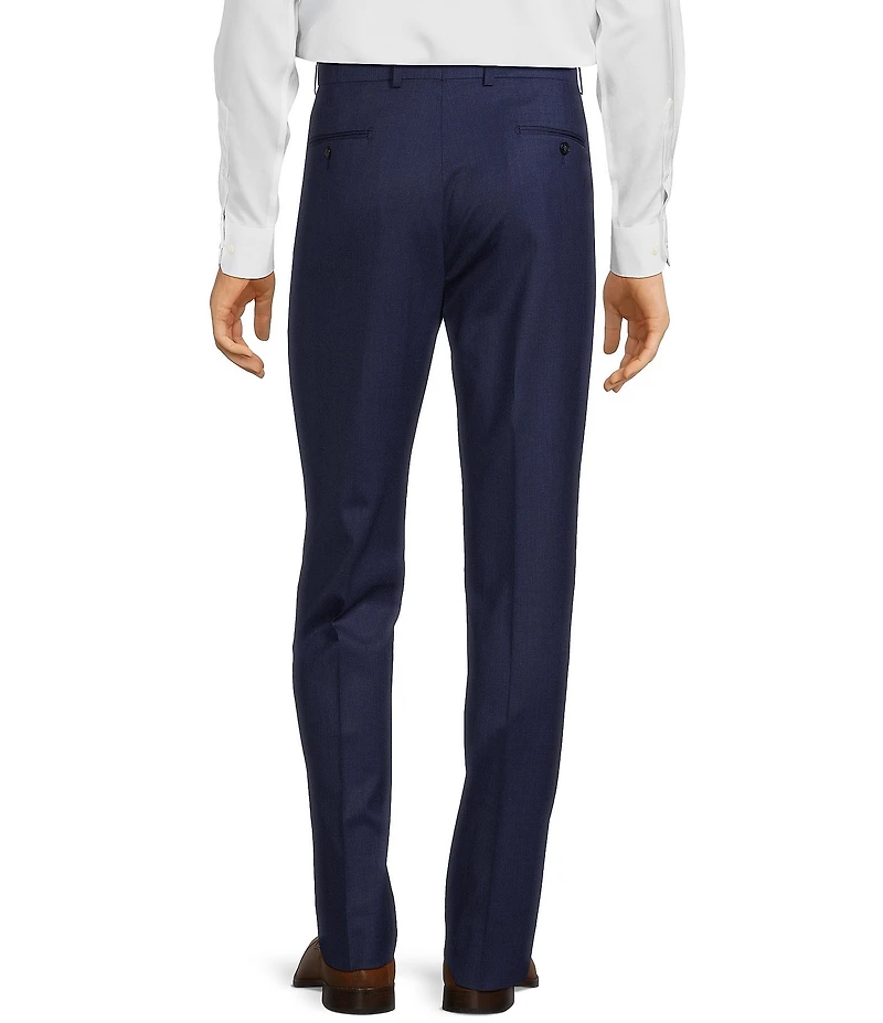 Hart Schaffner Marx Chicago Classic Fit Pre-Tailored Flat Front Super Stretch Dress Pants