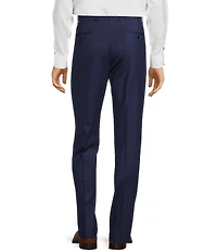 Hart Schaffner Marx Chicago Classic Fit Pre-Tailored Flat Front Super Stretch Dress Pants