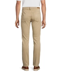 Hart Schaffner Marx New York Fit 5-Pocket Twill Mid Rise Straight Leg Pants
