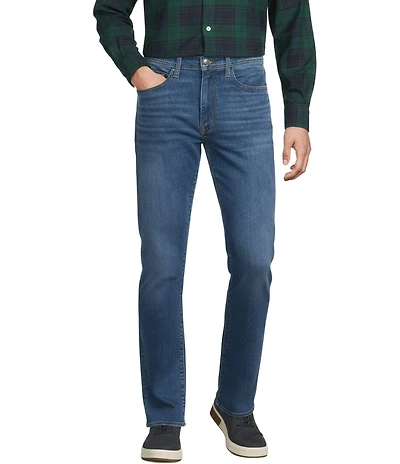 Hart Schaffner Marx New York Fit Straight Leg 5-Pocket Jeans