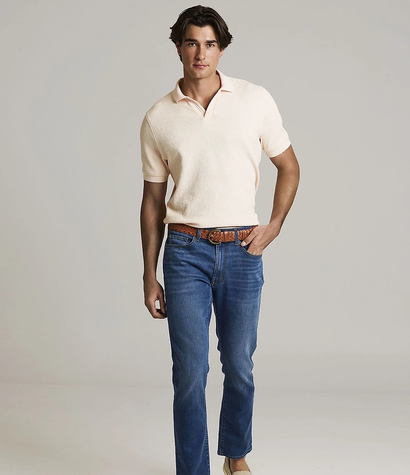 Hart Schaffner Marx New York Fit Straight Leg 5-Pocket Jeans