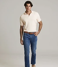 Hart Schaffner Marx New York Fit Straight Leg 5-Pocket Jeans