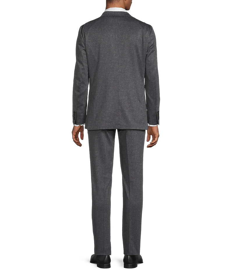 Hart Schaffner Marx New York Modern Fit Flat Front 2-Piece Suit