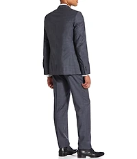 Hart Schaffner Marx New York Modern Fit Flat Front 2-Piece Suit