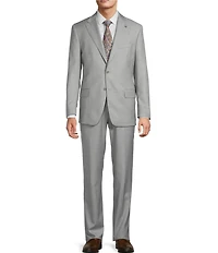 Hart Schaffner Marx New York Modern Fit Flat Front 2-Piece Suit
