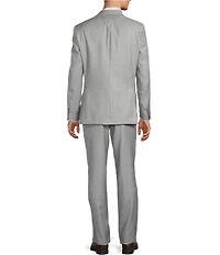 Hart Schaffner Marx New York Modern Fit Flat Front 2-Piece Suit