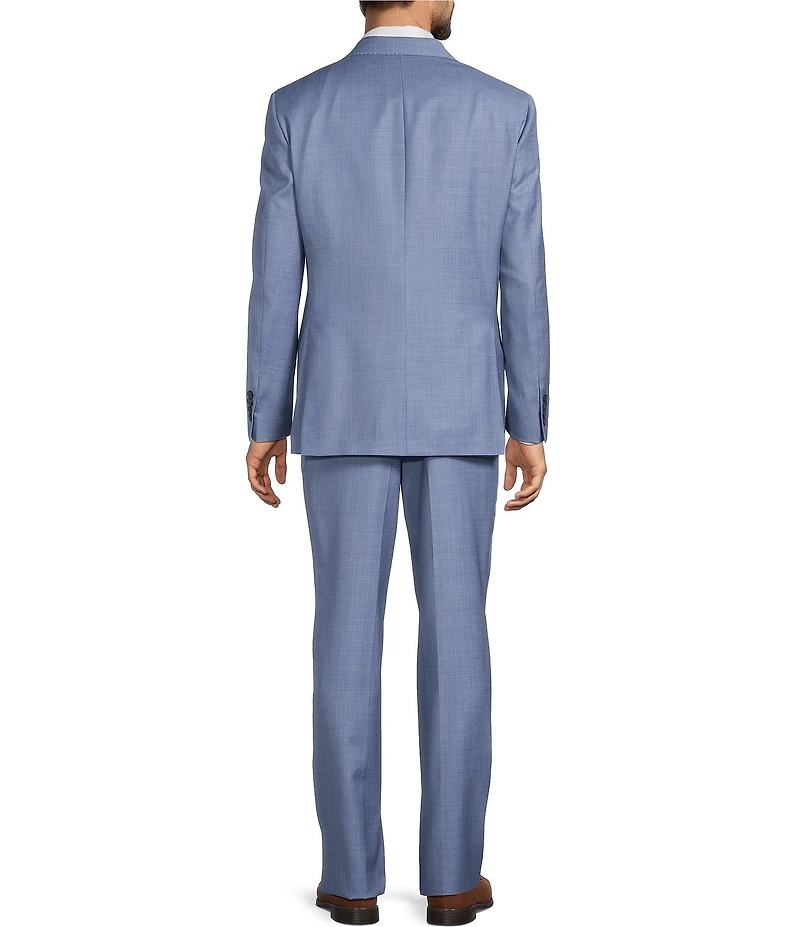 Hart Schaffner Marx New York Modern Fit Flat Front 2-Piece Suit