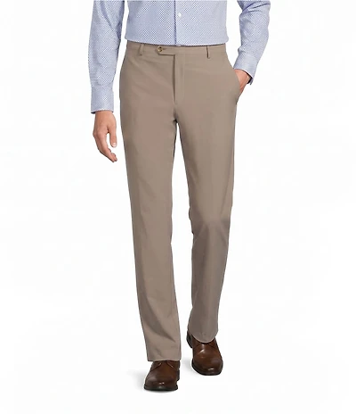 Hart Schaffner Marx New York Modern Fit Flat Front Dress Pants